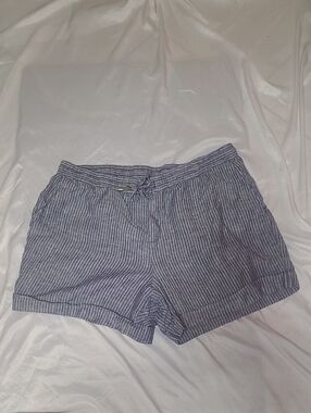 Ellen Tracy 100% Linen Shorts, Size XL